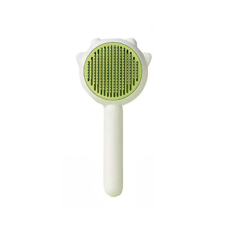 Pet Brush – One-Click Self-Cleaning Grooming Brush for Dogs & Cats