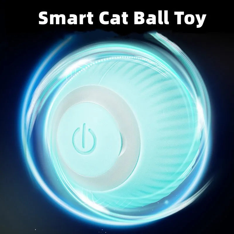 Interactive Electric Cat Ball – Smart Rolling Toy for Indoor Play