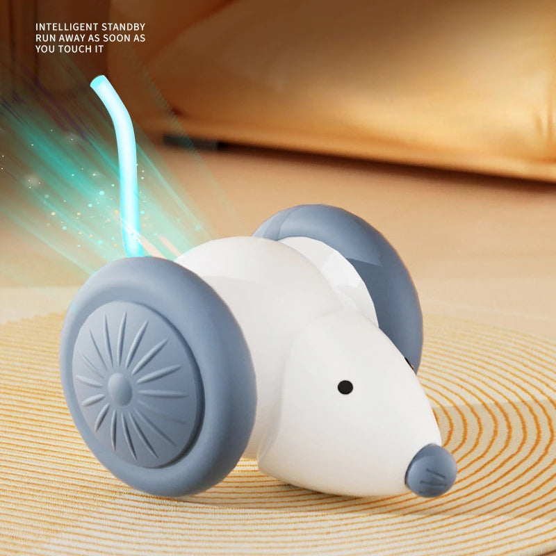 Interactive Electric Cat Toy – Rechargeable Mouse Car