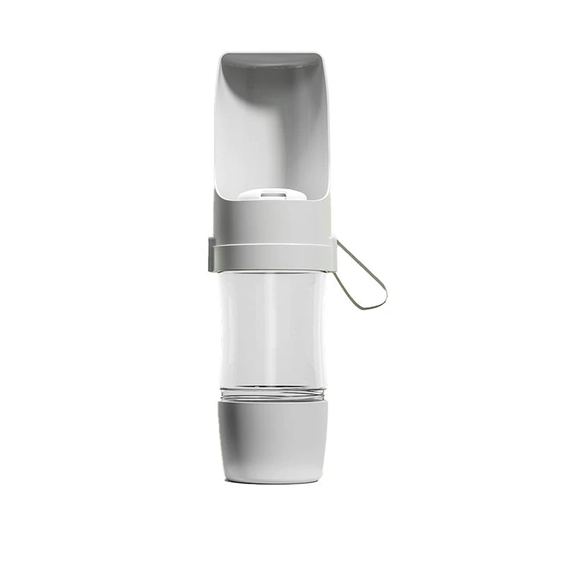 2-in-1 Pet Travel Water & Food Bottle – Portable & Foldable